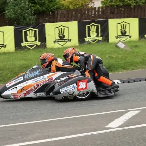 Michael Russell Vicky Cooke LCR Suzuki 2023 Sidecar TT
