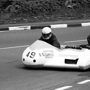 Michael Staiano & Peter Willis (Windle Yamaha) 1985 Sidecar TT