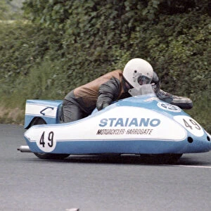 Michael Staiano & Peter Willis (Windle Yamaha) 1983 Sidecar TT