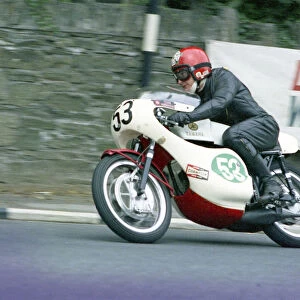 Mick Bancroft (Yamaha) 1972 Lightweight Manx Grand Prix