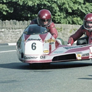 Mick Boddice & Chas Birks (Yamaha) 1981 Sidecar TT