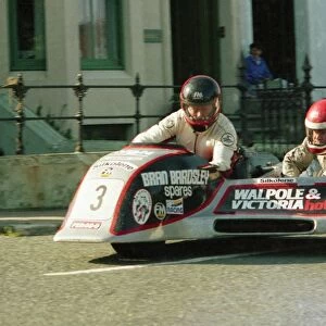 Mick Boddice at White Gates: 1987 Sidecar Race A