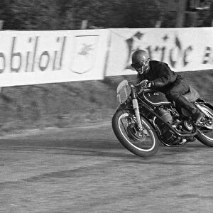 Mick Featherstone (AJS} 1951 Junior TT