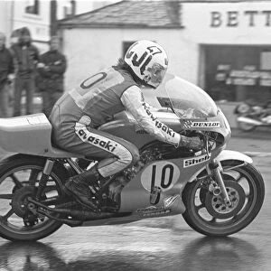 Mick Grant (Kawasaki) 1975 Senior TT