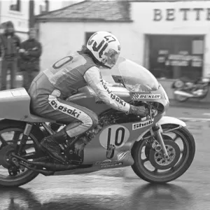 Mick Grant (Kawasaki) 1975 Senior TT