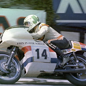 Mick Grant (Norton) 1973 Formula 750 TT