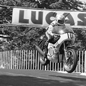 Mick Grant on Slippery Sam (Triumph) 1974 Production TT