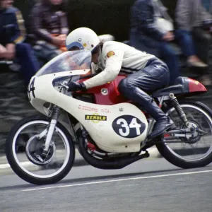Mick Gregory (Bultaco MZ) 1974 Ultra Lightweight TT Mick Gregory (Bultaco MZ) 1974 Ultra Lightweight TT