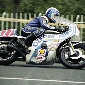 Mick Hunt (Kawasaki) 1980 Formula One TT