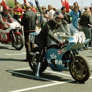 Mick Jeffreys (Kawasaki) 1984 Formula One TT