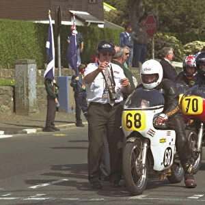 Mick Moreton (Seeley Matchless) 2002 Senior Classic Manx Grand Prix