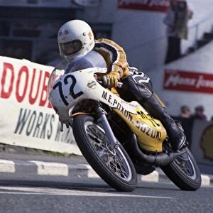 Mick Poxon (Suzuki) 1973 Senior Manx Grand Prix