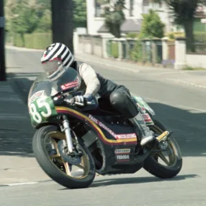 Mick Ward (Maxton Yamaha) 1983 Junior TT