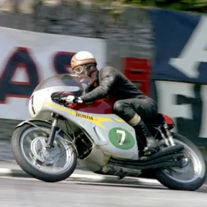 1967 Lightweight TT Print: Mike the Bike Leaves Governors Bridge 1967 Lightweight TT Print: Mike the Bike Leaves Governors Bridge