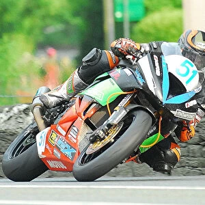 Mike Booth (Kawasaki) 2018 Supersport TT
