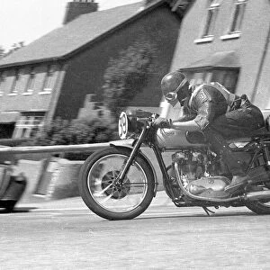 Mike Brookes (Triumph) 1956 Clubman Senior TT