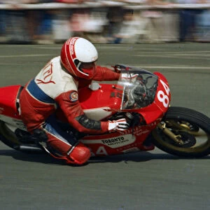 Mike Hose (Yamaha) 1987 Newcomers Manx Grand Prix
