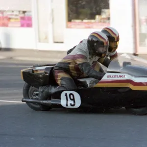 Mike Joyce & Alan Collins (Suzuki) 1979 Sidecar TT