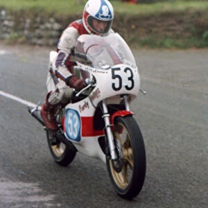 Mike Kneen (Yamaha) 1980 Junior Manx Grand Prix