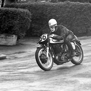 Mike O Rourke (Norton) 1956 Junior TT