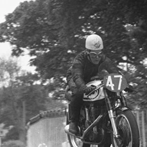 Mike O Rourke (Norton) 1956 Senior TT