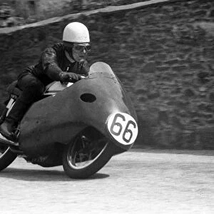 Mike O Rourke (Norton) 1957 Junior TT
