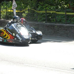 Mike Roscher & Michael Hildebrand (DMR Honda) 2008 Sidecar TT