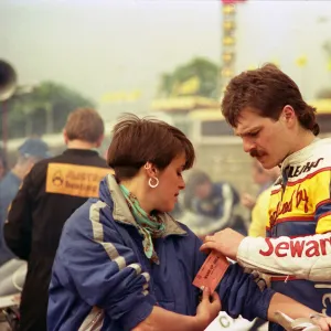 Mike Seward (Suzuki) 1987 Production B TT