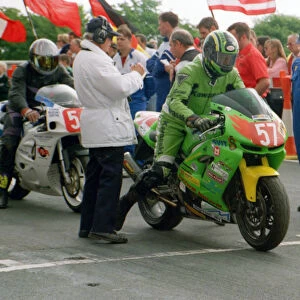 Mirko Kalsek (Kawasaki) 1999 Production TT