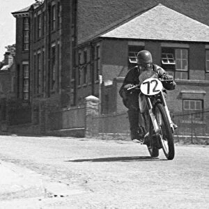 Monty Lockwood (AJS) 1950 Junior TT