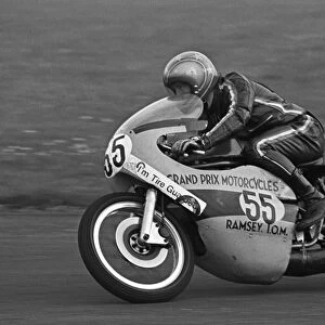 Monty Swann (Suzuki) 1975 Jurby Airfield