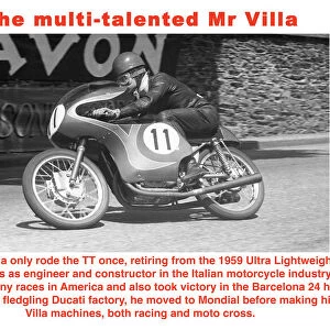 The multi-talented Mr Villa