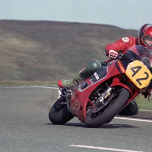 Ned Bowers (Suzuki) 1989 Senior Manx Grand Prix