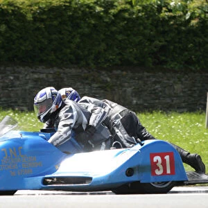 Neil Kelly & Jason O Connor (Ireson Honda) 2005 Sidecar TT