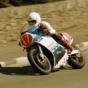 Neil Munro (Suzuki) 1987 Newcomers Manx Grand Prix