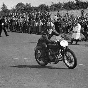 Nello Pagani (Gilera) 1950 Senior Ulster Grand Prix
