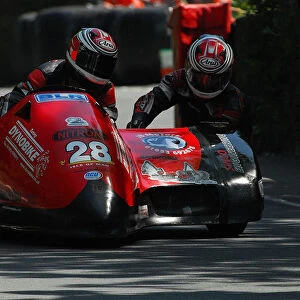 Nicholas Dukes & William Moralee (BLR) 2013 Sidecar TT