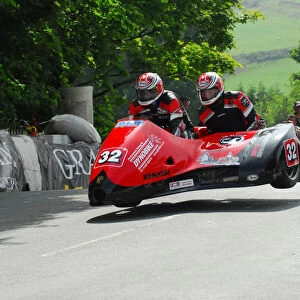 Nicholas Dukes & William Moralee (BLR) 2012 Sidecar TT