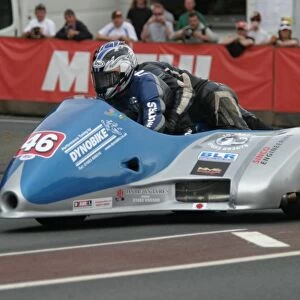 Nicholas Dukes & William Moralee (Suzuki) 2011 Sidecar TT