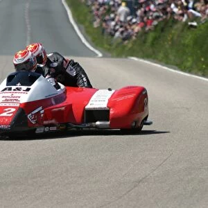 Nick Crowe & Dan Sayle (Honda) 2007 Sidecar TT