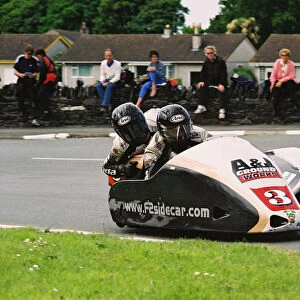 Nick Crowe & Darren Hope (DMR Honda) 2004 Sidecar TT