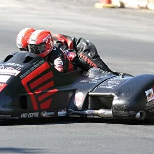 Nick Crowe & Mark Cox (Ireson Honda) 2008 Sidecar TT