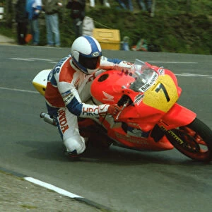 Nick Jefferies (Honda) 1991 Supersport 600 TT