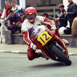 Nick Morgan (Ducati) 1993 Senior Manx Grand Prix