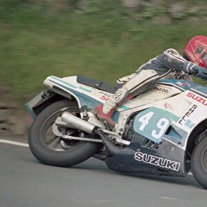 Nigel Bryan (Suzuki) 1986 Production B TT