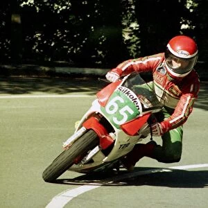 Nigel Jennings (Yamaha) 1987 Lightweight Manx Grand Prix