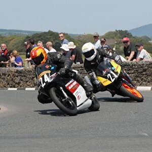 Nigel Moore (Honda) and Lee Vernon (Honda) 2011 Southern 100
