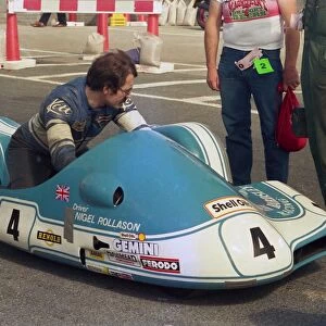 Nigel Rollason (Barton Phoenix) 1987 Sidecar TT