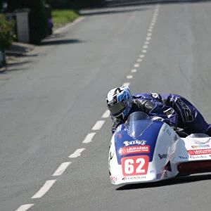 Nigel Smith & Christopher Lake (Kawasaki) 2005 Sidecar TT