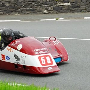 Nigel Smith & Peter Burgess (Honda Ireson) 2013 Sidecar TT